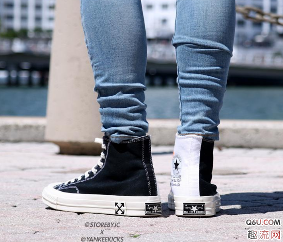OFF-WHIRE x Converse 2.0颜值高吗 OFF-WHIRE x Converse 2.0上脚图