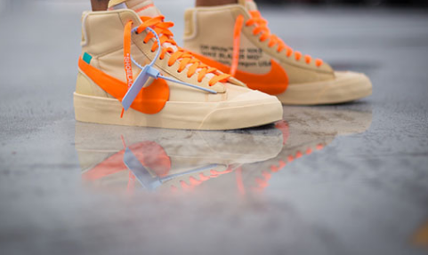 OW x Nike Blazer Mid什么时候发售 OW x Nike Blazer Mid上脚图