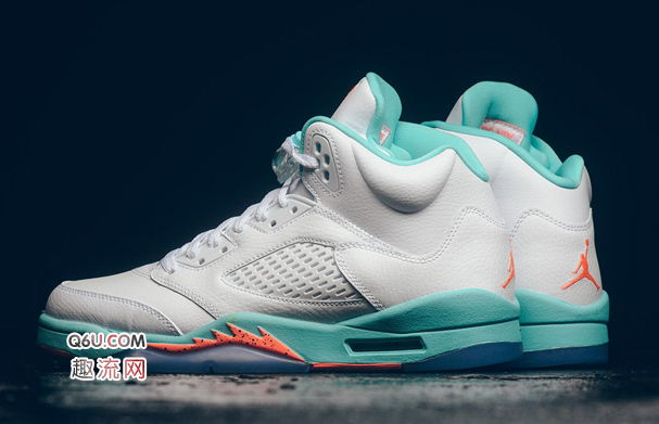 AJ5 “Light Aqua” 上脚图欣赏  AJ5 “Light Aqua” 怎么样