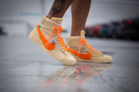 OW x Nike Blazer Mid什么时候发售 OW x Nike Blazer Mid上脚图