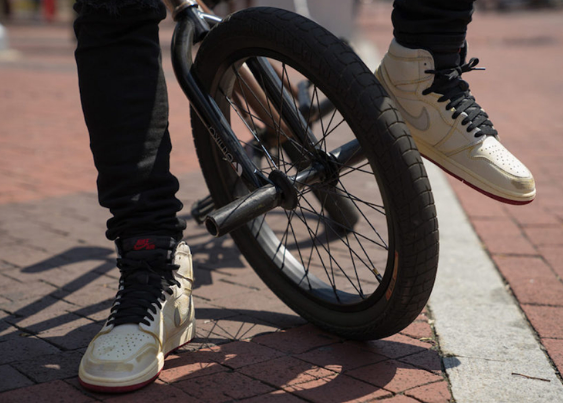 Nigel Sylvester x AJ1实物欣赏  Nigel Sylvester x AJ1上脚图欣赏