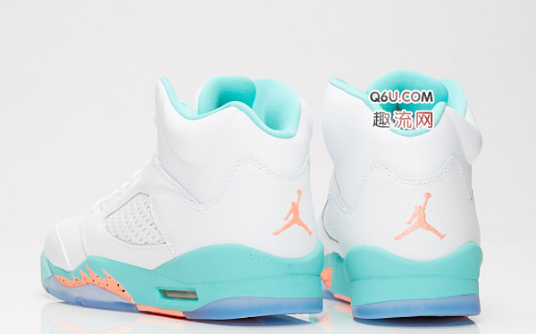 AJ5 “Light Aqua” 上脚图欣赏  AJ5 “Light Aqua” 怎么样