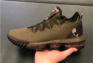 lbj16低帮迷彩发售信息 lbj16 Low Camo实物赏析