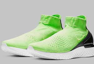 无鞋带Rise React Flyknit发售信息 无鞋带Rise React Flyknit实物欣赏