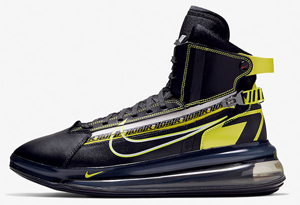 Air Max 720黑黄赛车主题发售时间确定 Air Max 720 Saturn AS实物细节欣赏