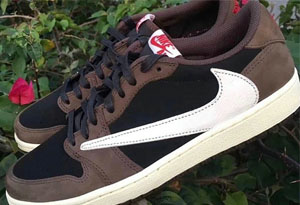Travis Scott与AJ1 Low棕黑联名谍照曝光 Travis Scott x AJ1 Low预计发售信息
