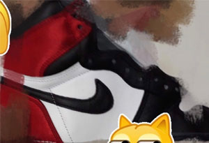 2019尼龙＋皮革材质的AJ1黑脚指曝光 AJ1黑脚指2019发售信息