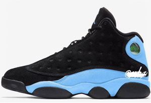 AJ13黑北卡谍照 AJ13 Light Blue发售信息
