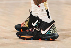 欧文上脚 Kyrie 5 PE 虎纹战靴 Kyrie 5 PE与Kyrie 5 EP有什么区别