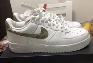 AF1 Ivory Snake开箱测评 AF1蛇纹上脚搭配美图推荐