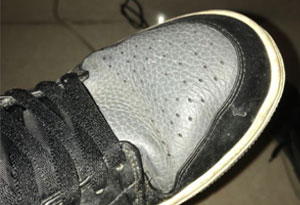 AF1、AJ1鞋面折痕压脚怎么样 超快捷处理鞋面折痕方法推荐