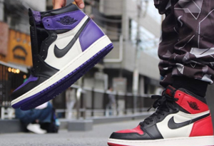 aj1黑紫脚趾真假区别在哪看 aj1黑紫脚趾真假对比