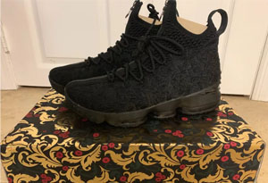 LBJ15 x kith纯黑版本开箱测评 LBJ15缓震怎么样