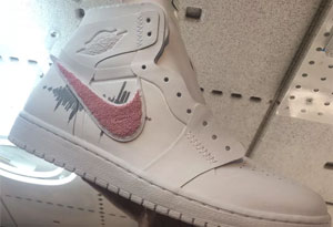 AJ1定制消音配色过程展示 AJ1 NYC Noise Cancelling实物赏析