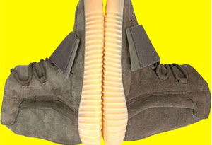 yeezy 750如何一眼辨别真假 yeezy 750夜光灰真假对比图