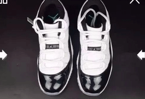 AJ11 low复活节如何快速辨别真假 AJ11 low复活节真假对比