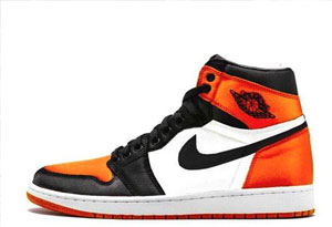 AJ1丝绸扣碎怎么区别真假 AJ1丝绸扣碎真假对比