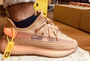 Yeezy 350 V2 美洲限定开箱测评 椰子350 V2 美洲限定上脚图