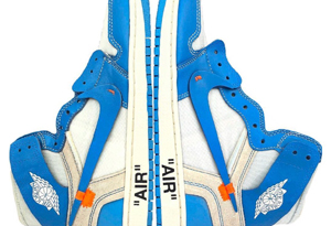 OW联名AJ1北卡蓝怎么鉴别真假 OFF WHITE x AJ1“UNC”真假对比图