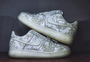 AF1丝绸撕开是什么样子 AF1丝绸怎么撕开