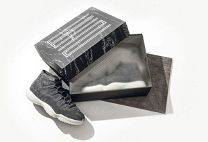 AJ11灰麂皮怎么辨别真假 Air Jordan 11灰麂皮真假对比