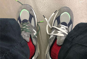 余文乐曝光最新鞋款MADNESS x NB M990 MADNESS x New Balance M990上脚图赏析