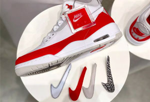 AJ3换勾白红手稿货量50万双 AJ3 tinker Air Max 1价格趋势怎么样