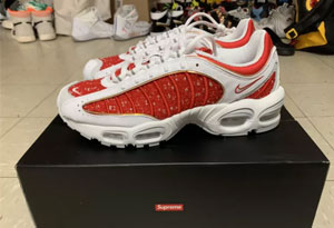Supreme x Air Max Tailwind 4红白开箱测评 Supreme x Air Max Tailwind 4红白上脚图
