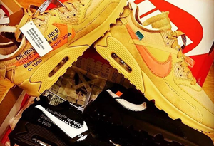 "The Ten"收官之作OW x Air Max 90延期发售 OW联名Air Max 90货量不少